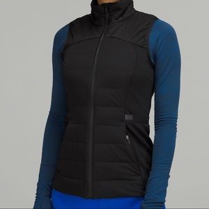 Lululemon Black Down for it All Vest